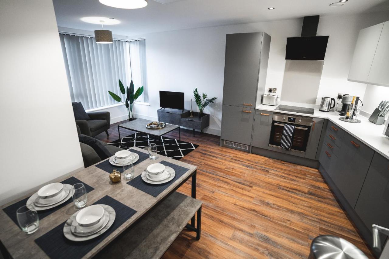 Modern 2-Beds - City Centre - Free Wi-Fi - New - Sheffield Kültér fotó