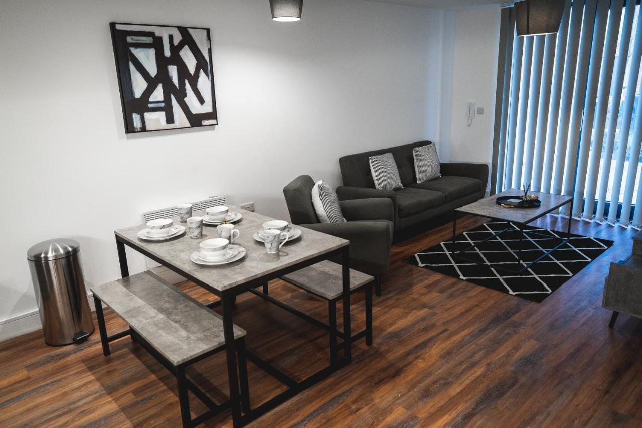 Modern 2-Beds - City Centre - Free Wi-Fi - New - Sheffield Kültér fotó